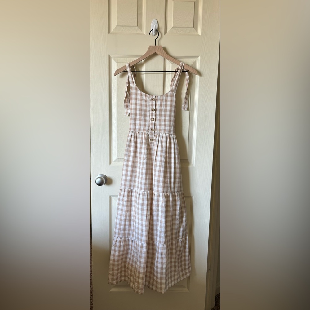 Little Cottonwood Gingham Magnolia